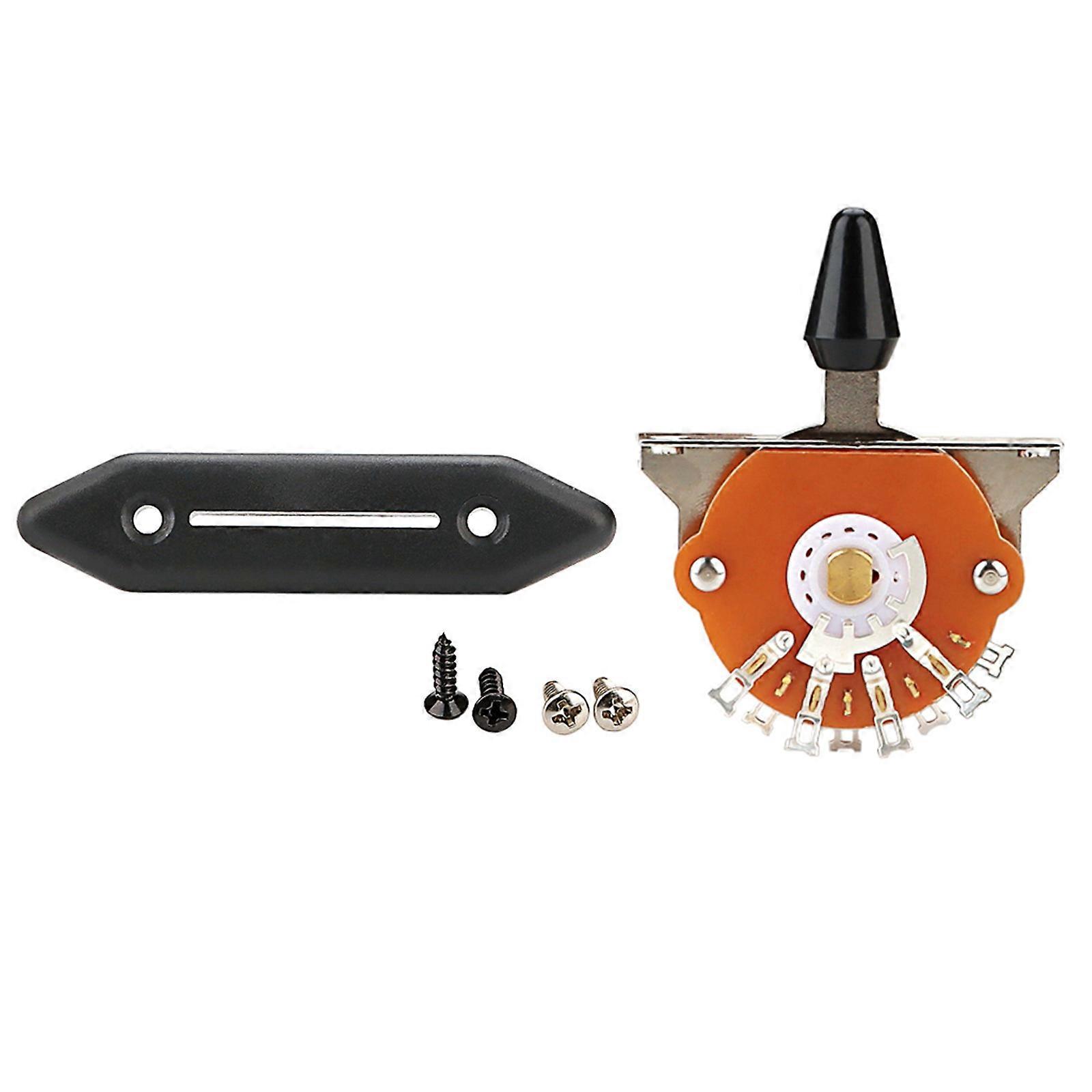 Electric Guitar Switch 5 Way Pickups Selector Switch Shifter Conversion Switch Guitar Pickups Lever Switch with Tip Multicolor