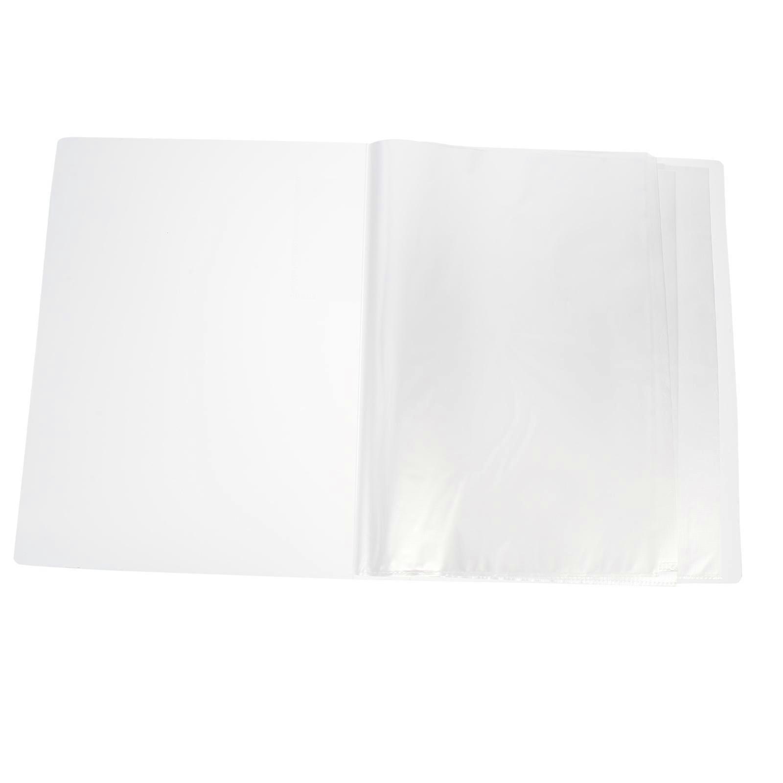 Portable Transparent Plastic File Folder for Documents Organizer A4 Size Perfect for Home Office Use