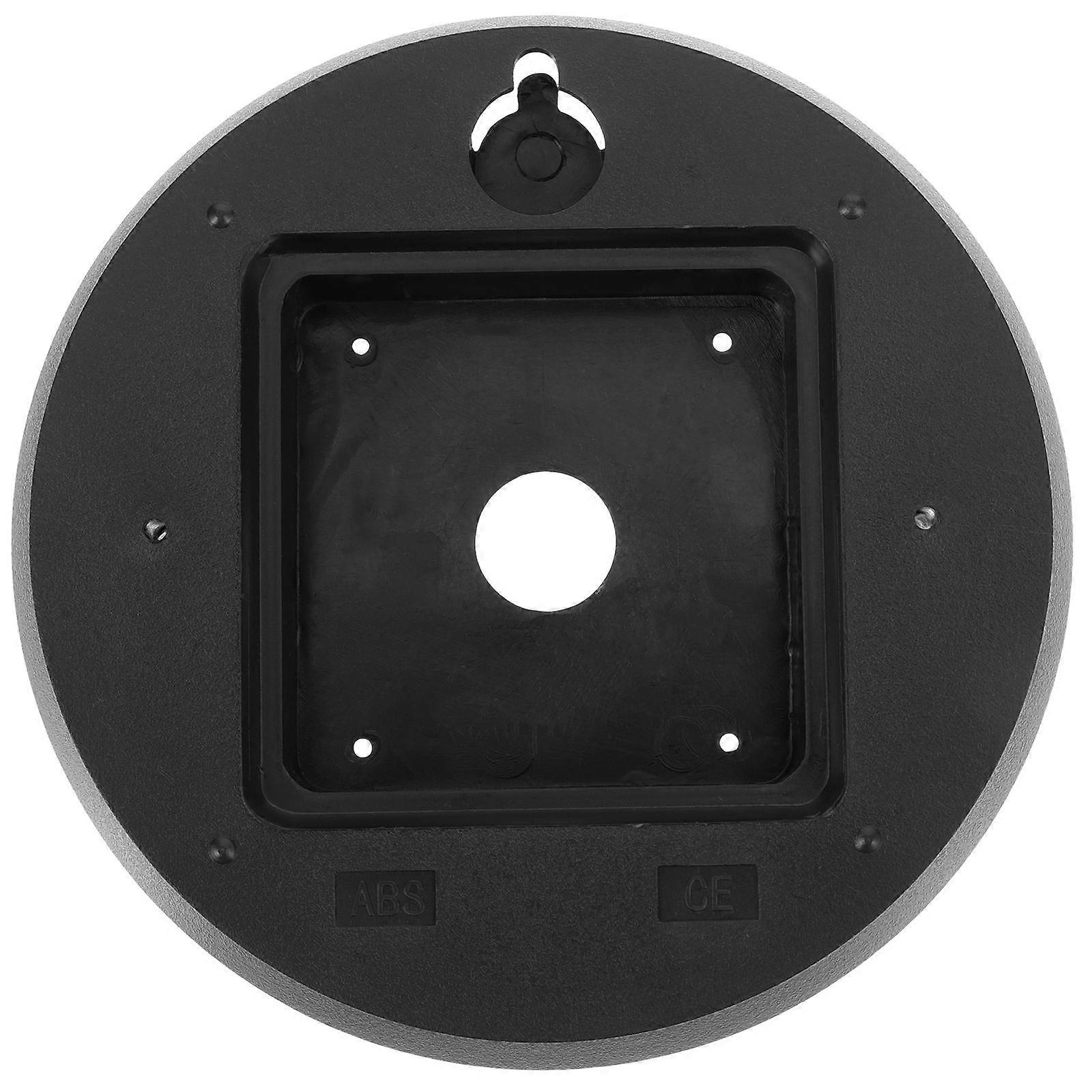 Plastic Clock Back Cover Replacement Panel for Wall Clock DIY Repair – Lightweight, Durable, Easy to Install Timekeeping Accessory