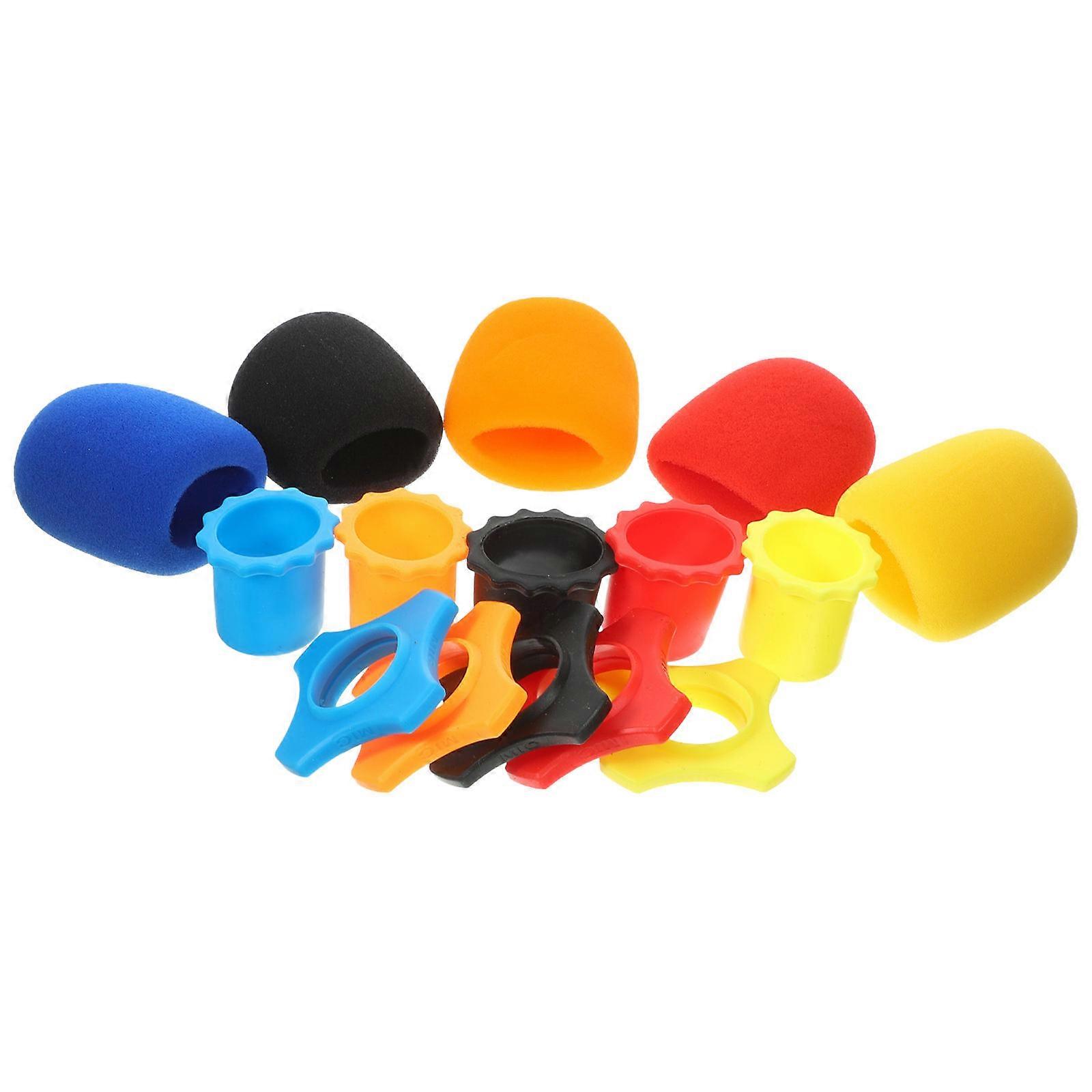 Mic Protection Ring Microphone Accessory for Wireless Use 15Pcs