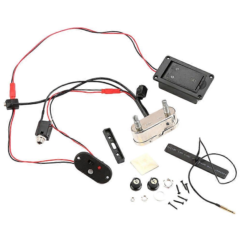 Cello Pickups Active Pickups Amplification And Sound Conversion Cello Players 6.9X4.1CM 1 Set
