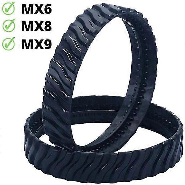 2 straps adaptable for Zodiac MX6 MX8 MX9 pool cleaning robot deck R0526100