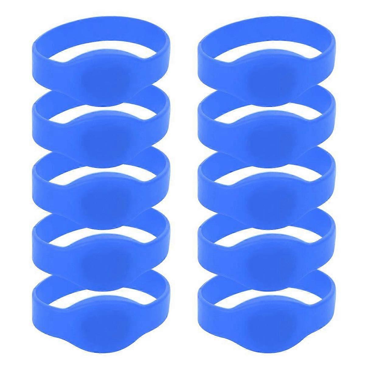 10pcs RFID Wristband, 125Khz IP68 ID Card Sauna Card