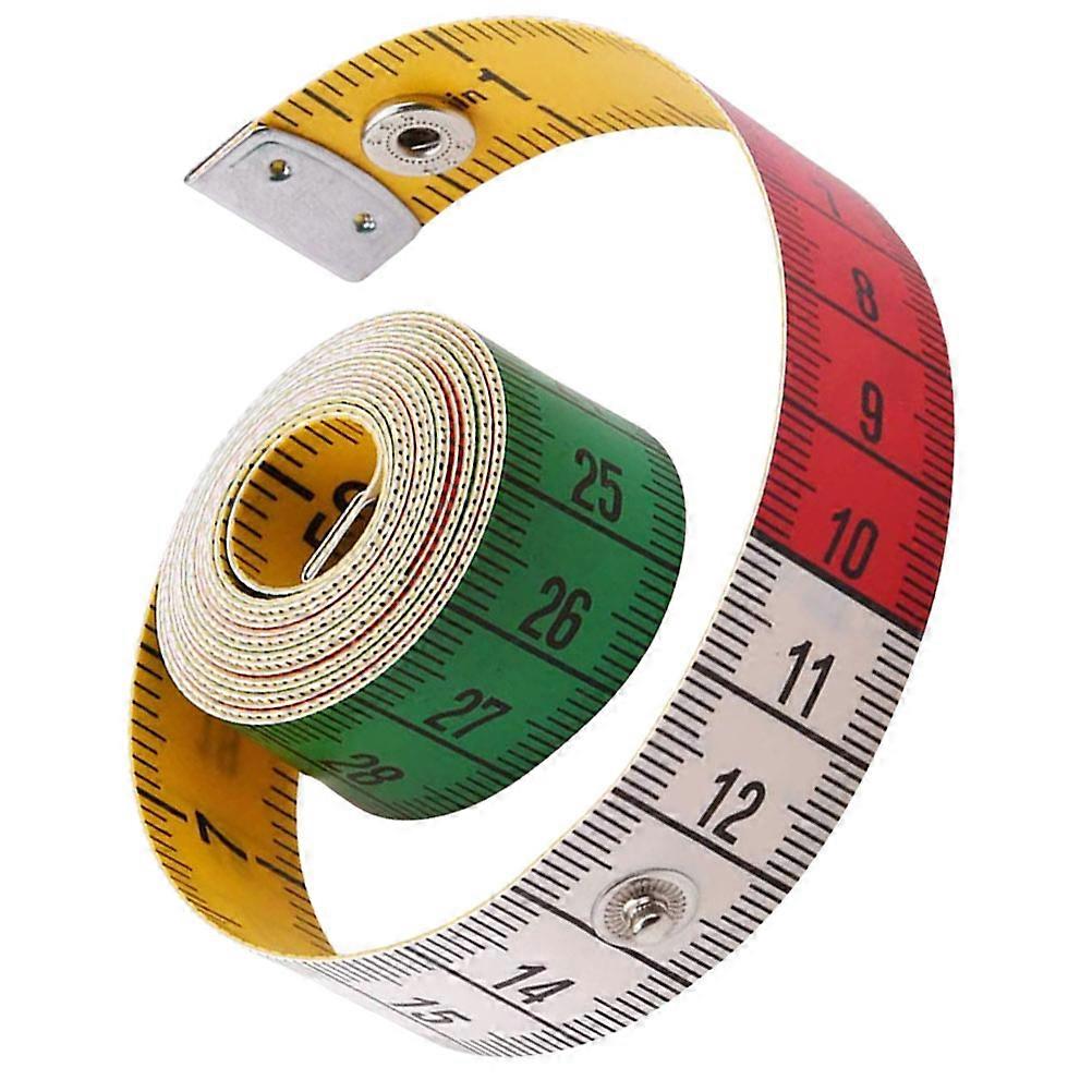Portable Body Tape Measure with Clear Readings and Wear-Resistant Cowhide Material for Easy Carrying