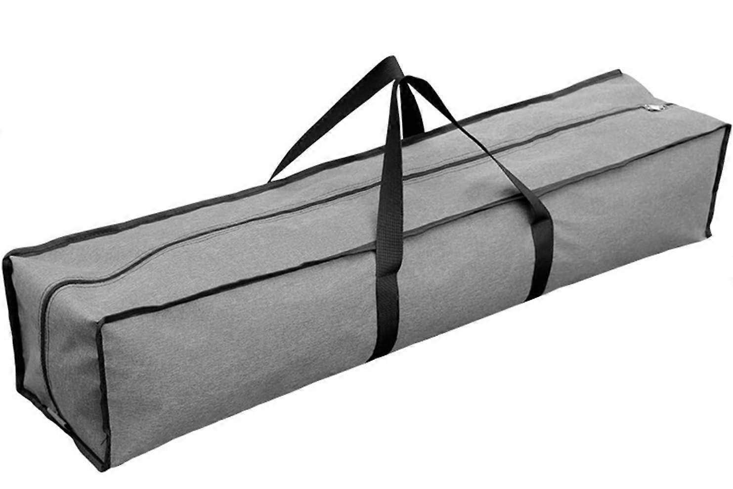 Light Stand Carry Bag, Portable Tripod Bag for Tent Poles, Grey 120x20cm, Durable Storage Bag for Photography Equipment
