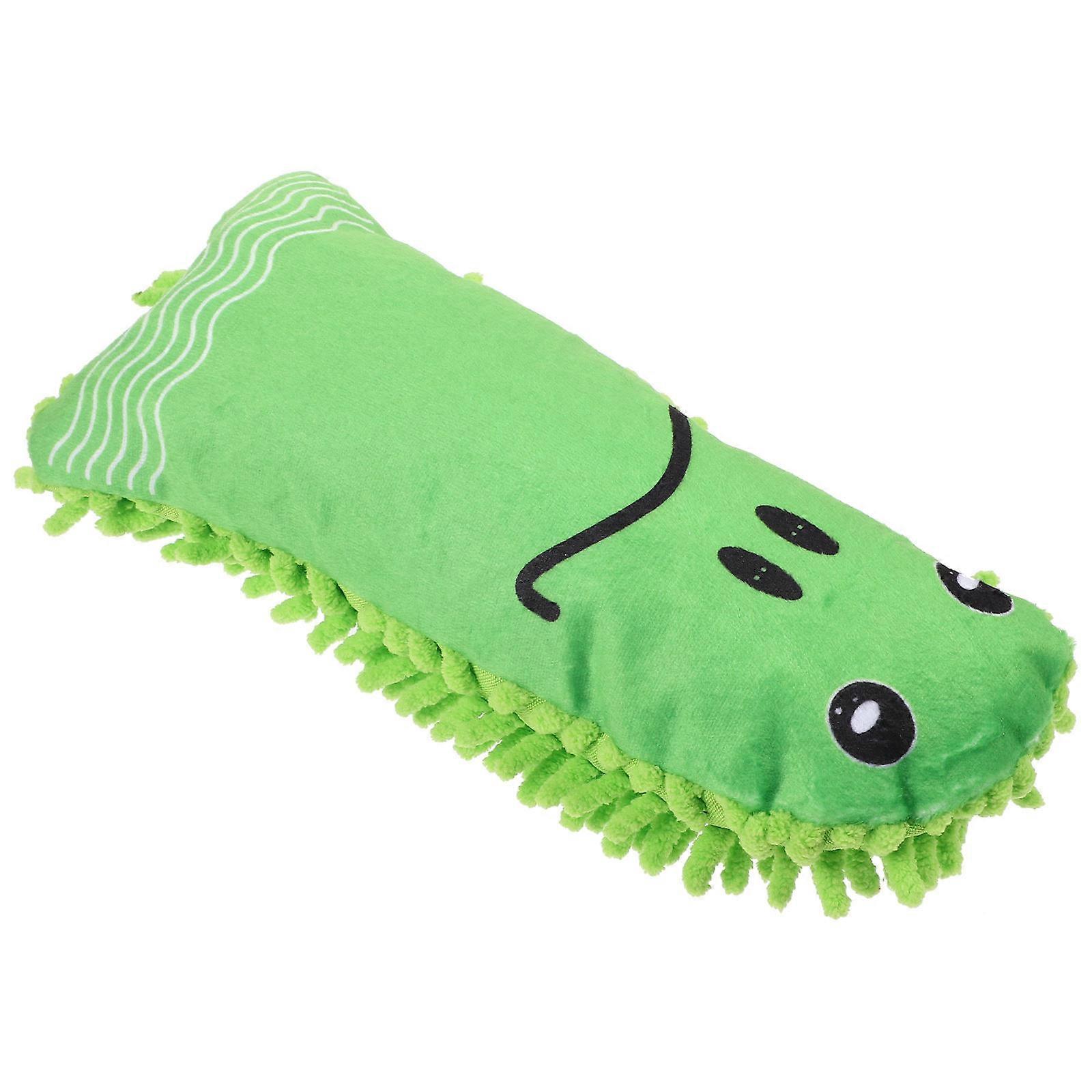 Dog Chew Toy Cute Frog Shaped Plush Toy For Pets 23X10X7CM Light Cleaning 1Pcs
