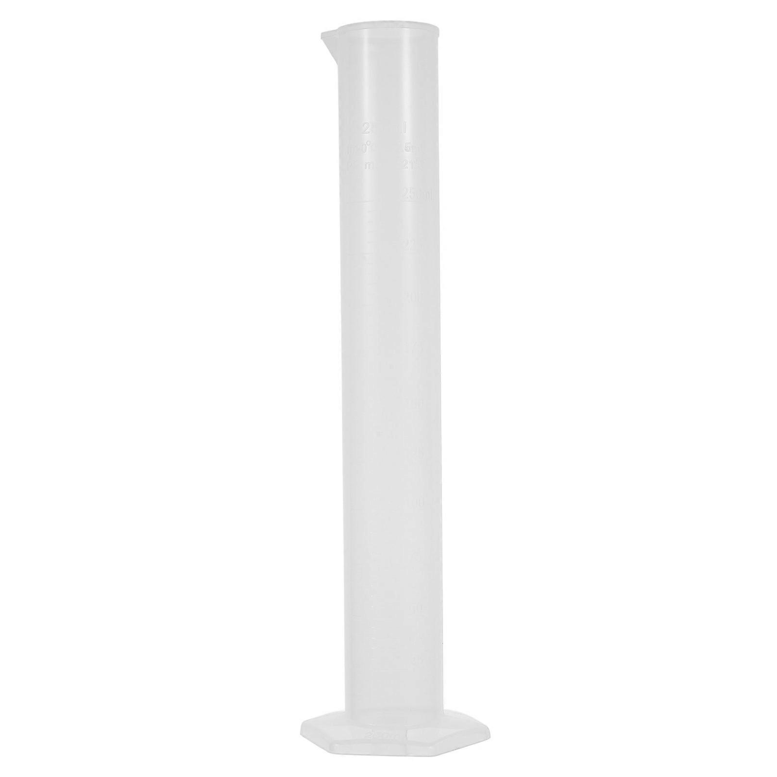 Chemical Measuring Cup 250ml Ideal For Home Cooks Transparent With Pentagonal Base 1Pcs