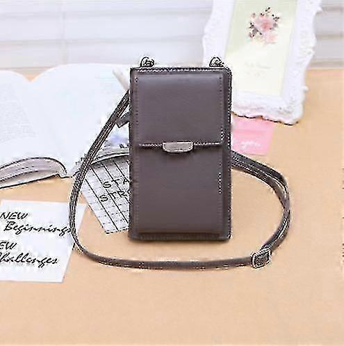 Crossbody Cell Phone Purse,pu Leather Handbag With Adjustable Strap Mini