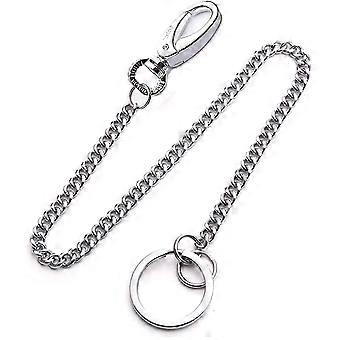 Key Chain, 38cm Long Heavy Duty Key Ring With Belt Clip For Men&women Hy