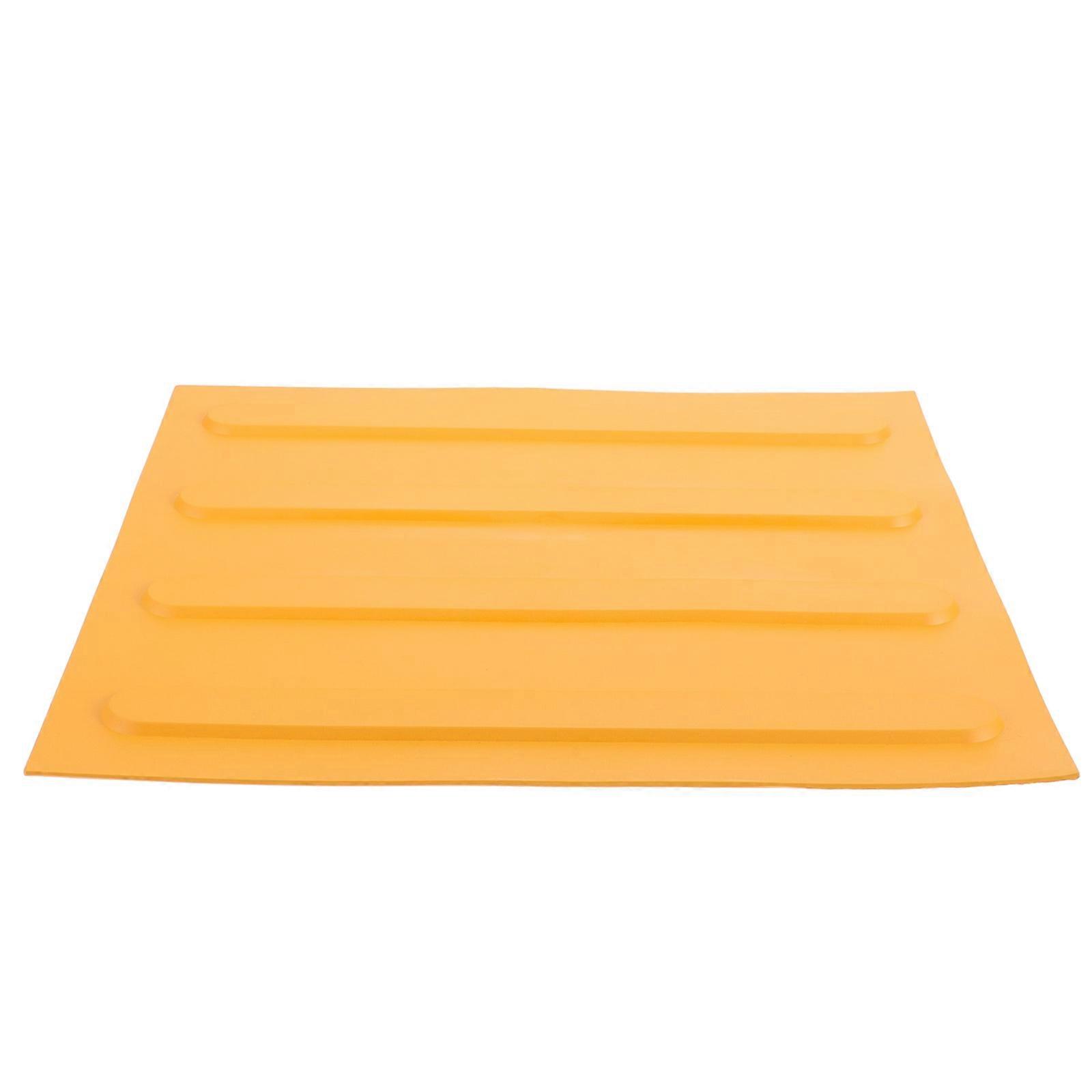 Durable PVC Blind Sidewalk Floor Sticker, High Strength Multifunctional Walkway Board for Indoor and Outdoor Use, Patio and Road Application