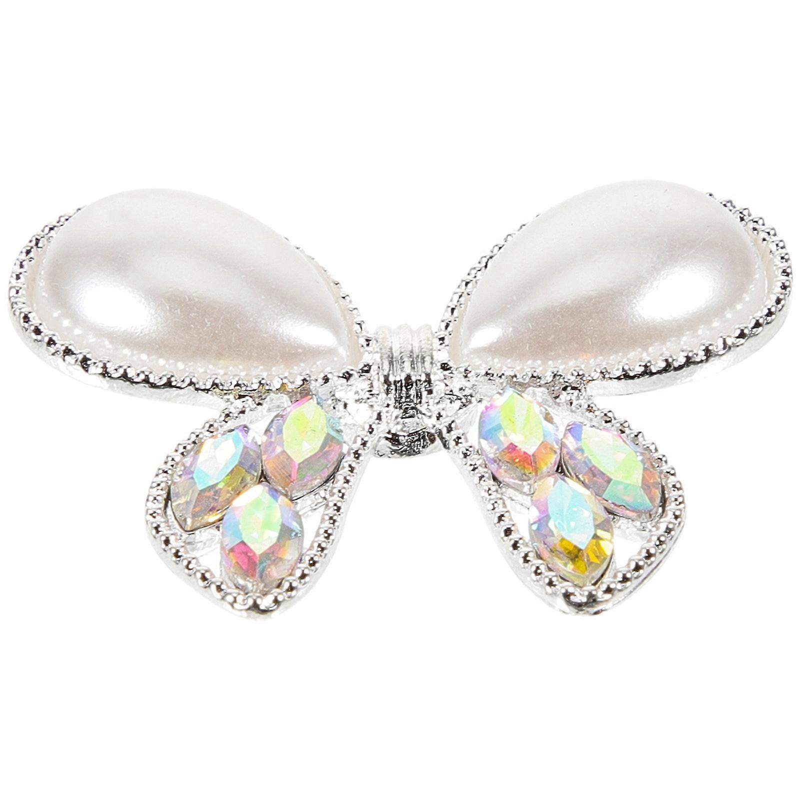 It looks like you're referring to a product description for **Rhinestone Butterfly Applique Patches**—likely used as **decorative accessories** for