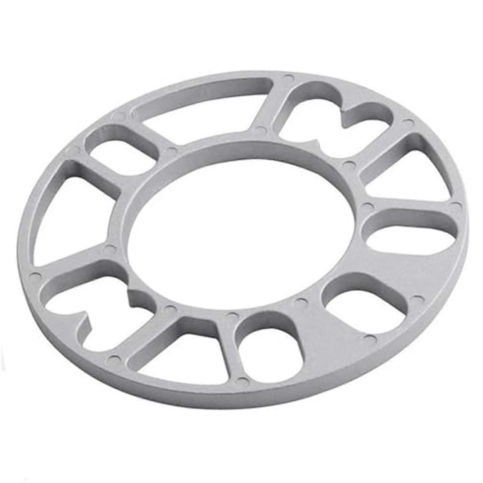 Spacers 4 Pieces Universal Aluminum Wheel Spacers Kit For 4x100 4x114.3 5x100 5x108 5x114.3 5x120 Black 8mm
