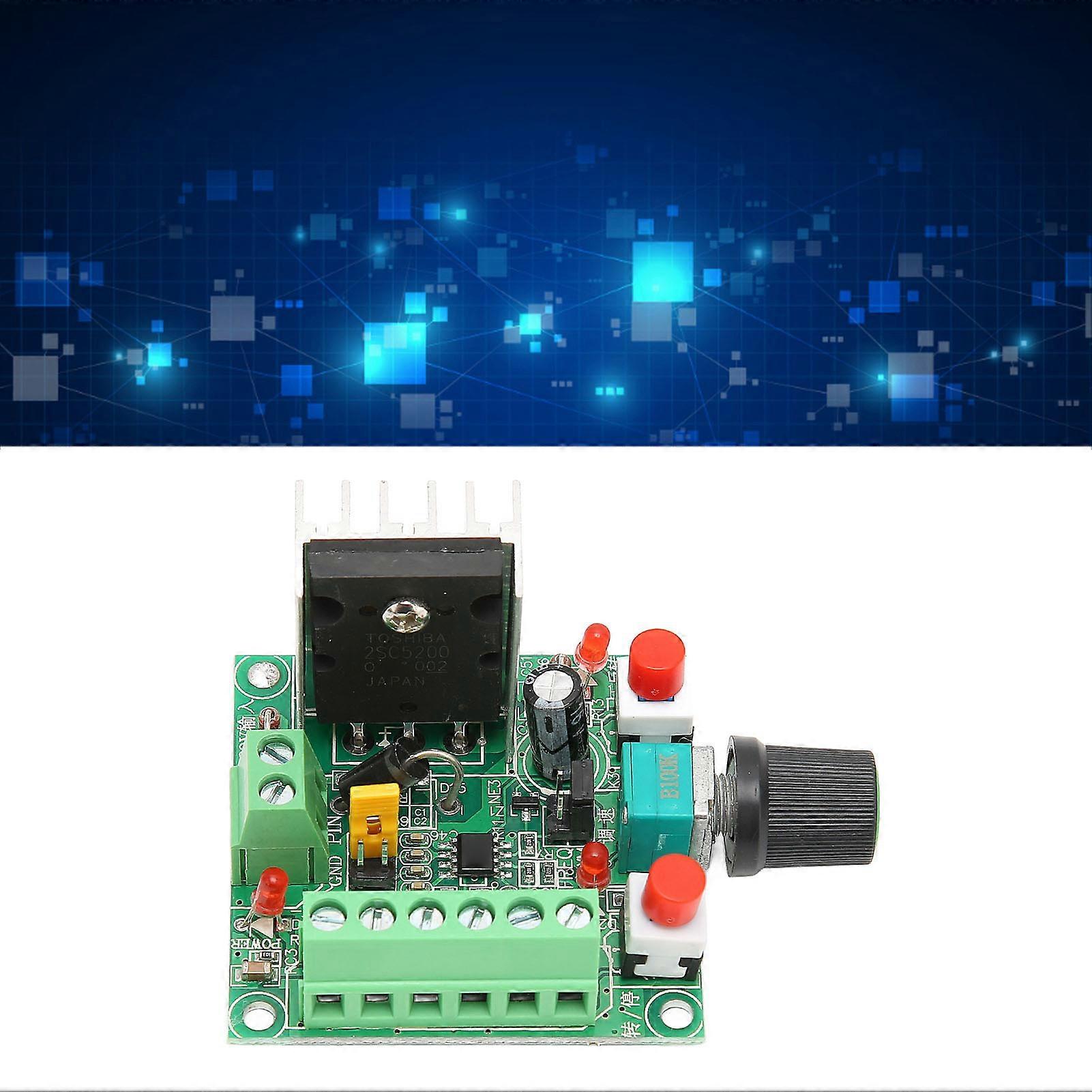 PWM Adjustable Stepper Motor Controller DC 5‑12V 15‑160V 3 Frequencies PCB Board Signal Generator Speed Regulator 