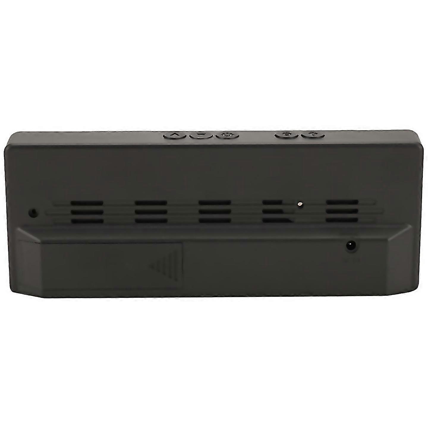 For digital alarm clock powered by battery or usb powered table clock snooze night mode 1224h electr