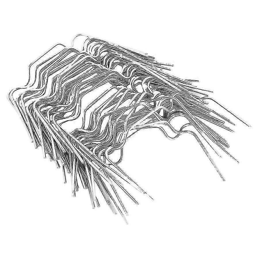 50stk Mindre stål W klips Wire Glass Frame Fixing