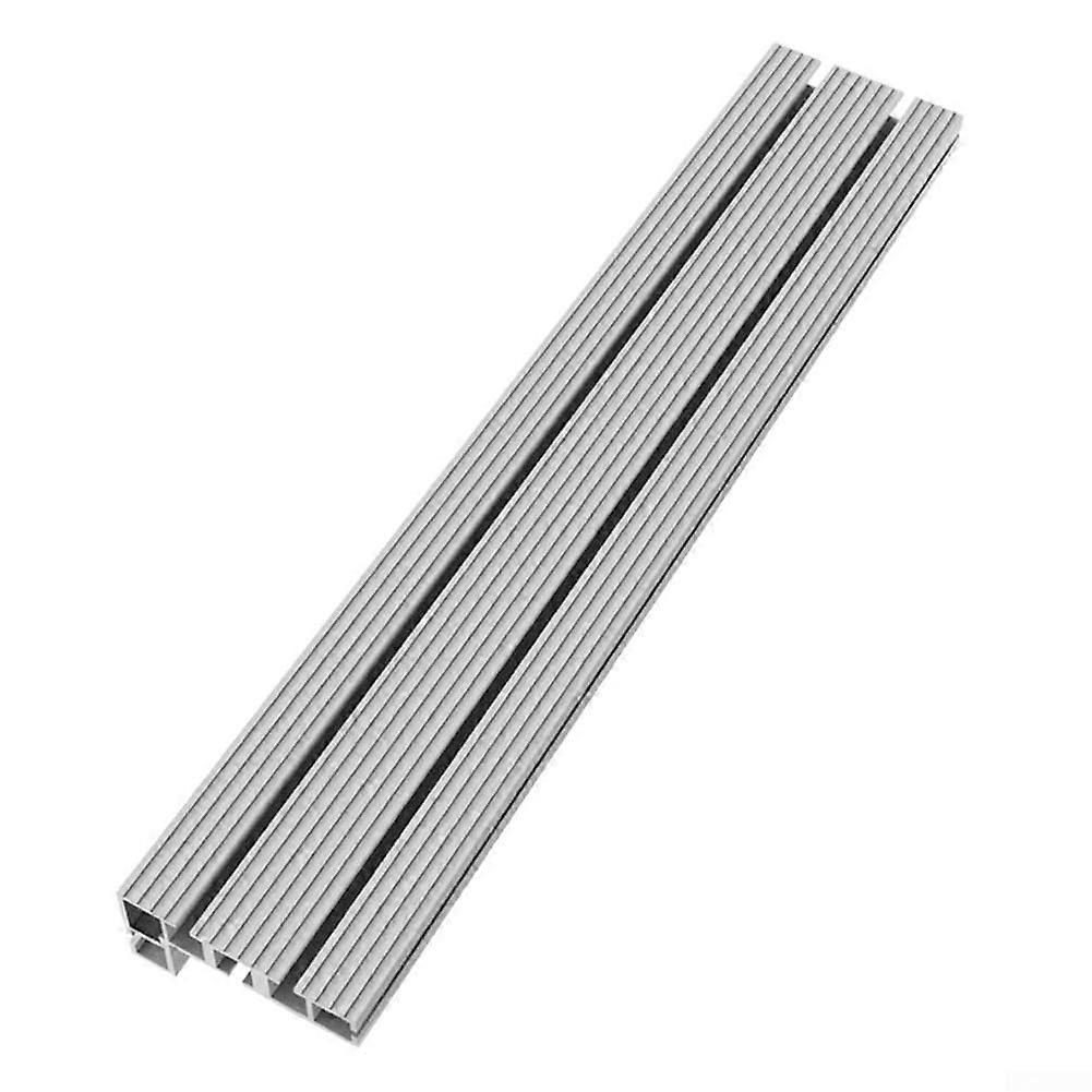 T Rail Slide Miter Rail For Workshop, 400mm Length, Brackets Included, Table Saw Router Fence Compatible