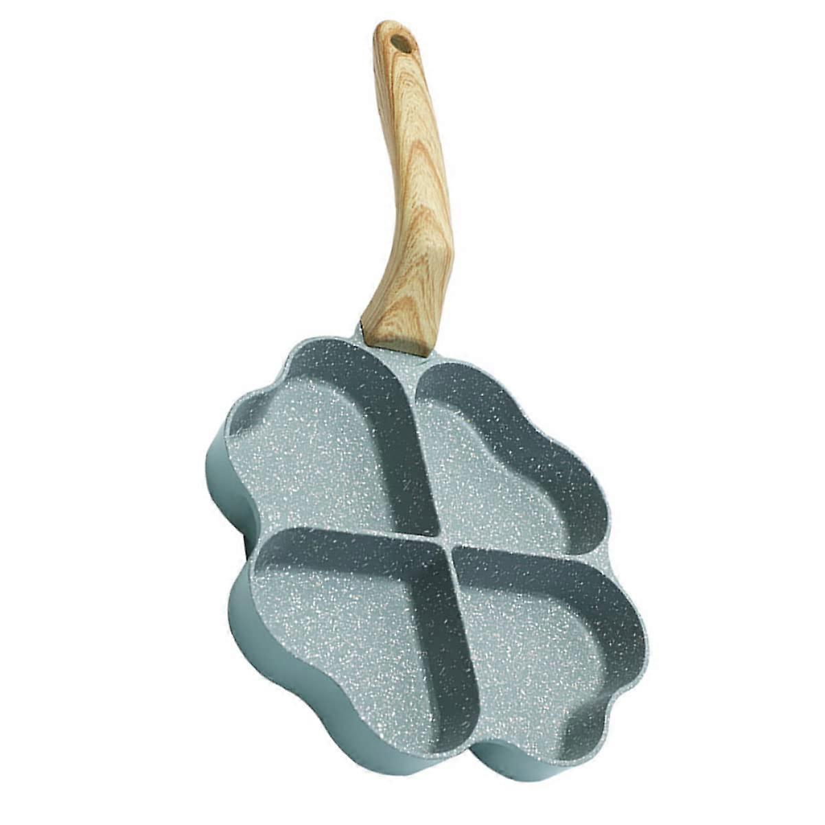 Non Stick Frying Pan Heart Shaped Egg Pan For Breakfast, Uniformly Cooked Omelets And Burgers, 1pc