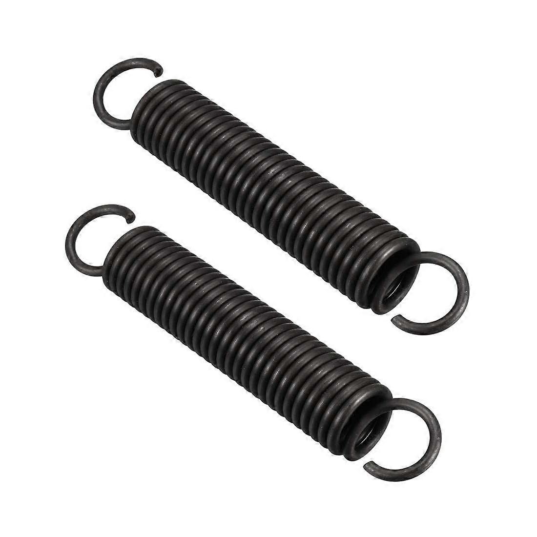 2Pcs Extension Compressed Spring, 2.5mm Wire Dia, 18mm OD, 110mm Length