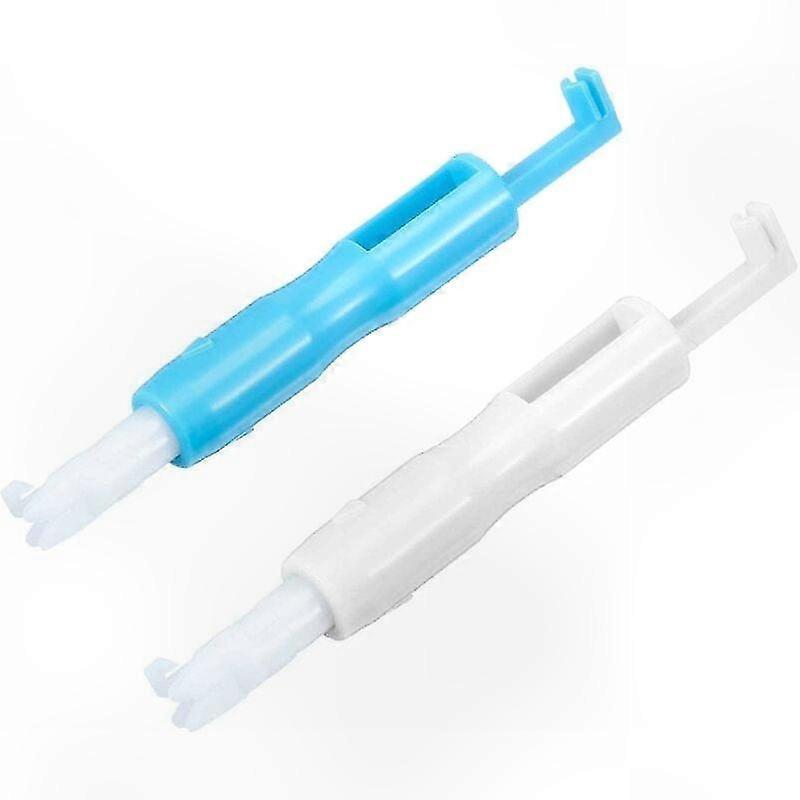 2 Pcs Sewing Needle Inserter Automatic Needle Threader Sewing Machine Needle Threader Tool Automatic Needle Threader Machine Suitable for Household Se