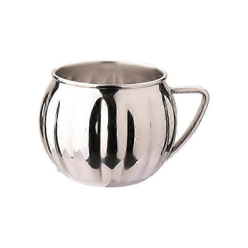 Glossy Electroplating Stainless Steel Drinking Cup Cocktail Cupsilver