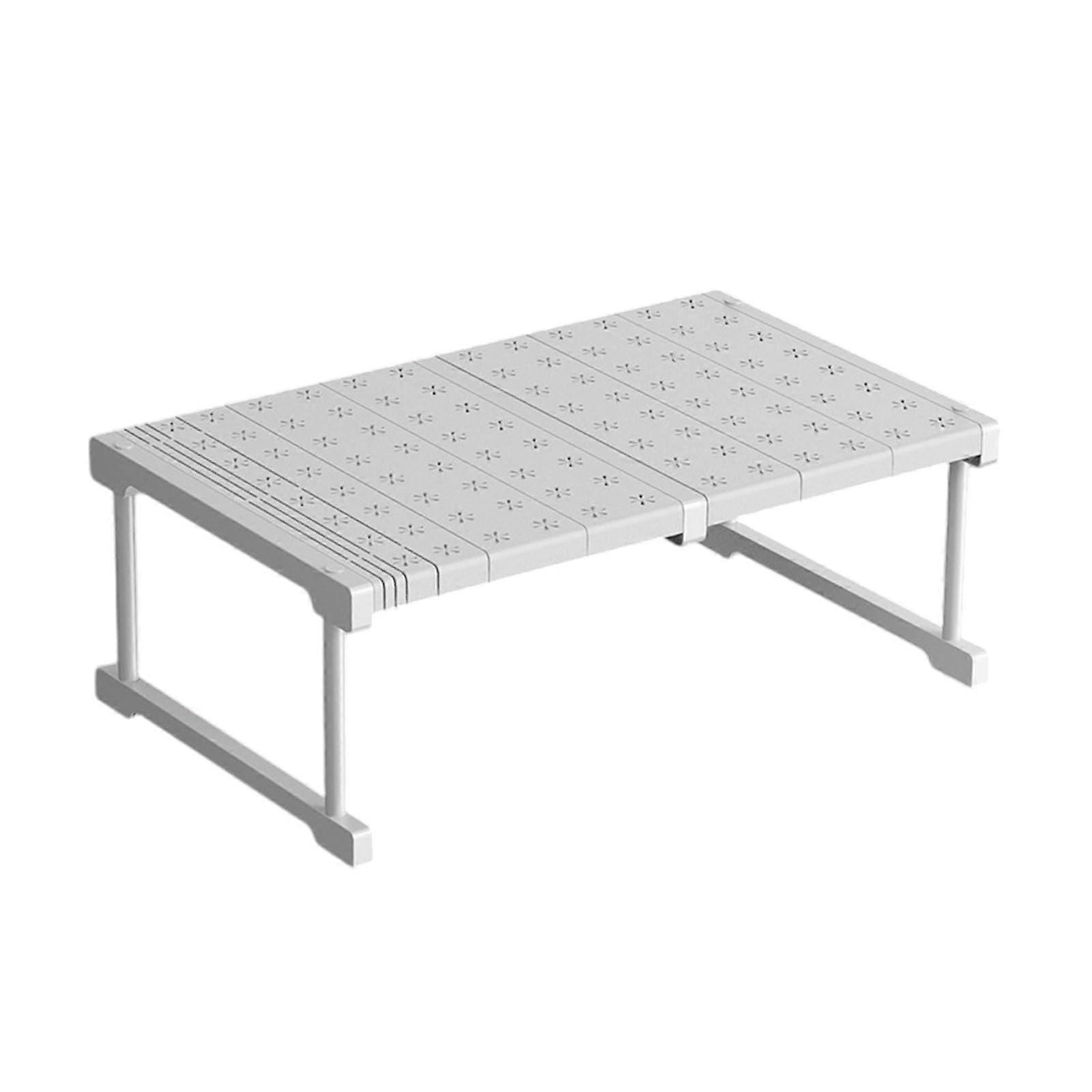 Expandable Wardrobe Organiser Adjustable Storage Shelf for Cabinets and Closets Use Carbon Steel Organization Rack Ref: 8363