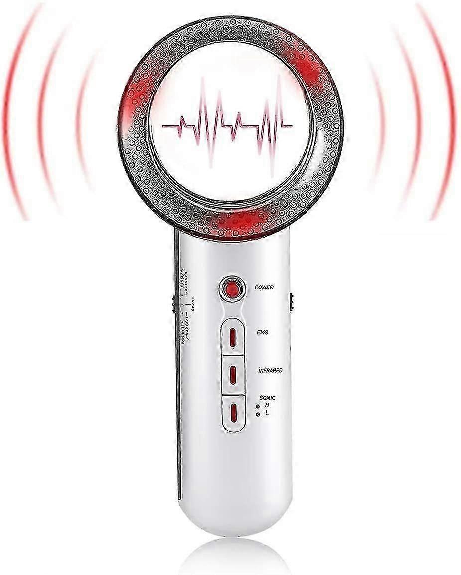 Ultrasonic cavitation device fat slimming and firming infrared cavitation device EMS(White)