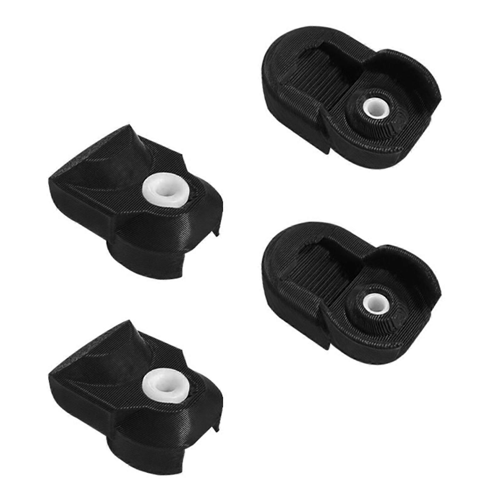 4Pcs 3D Printer Feed Throat Protector Inlet Ceramic Adapter Protector Replacement For X1C P1P P1S 3D Printer Accessories  Black