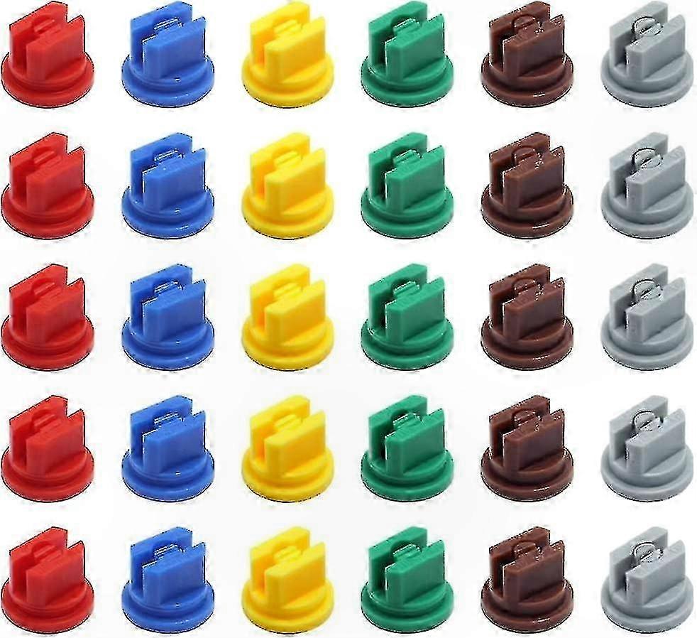 110 Degree Flat Spray Nozzle Tip Set for High-Pressure Knapsack Sprayers with Fan-Shaped Atomizing Design