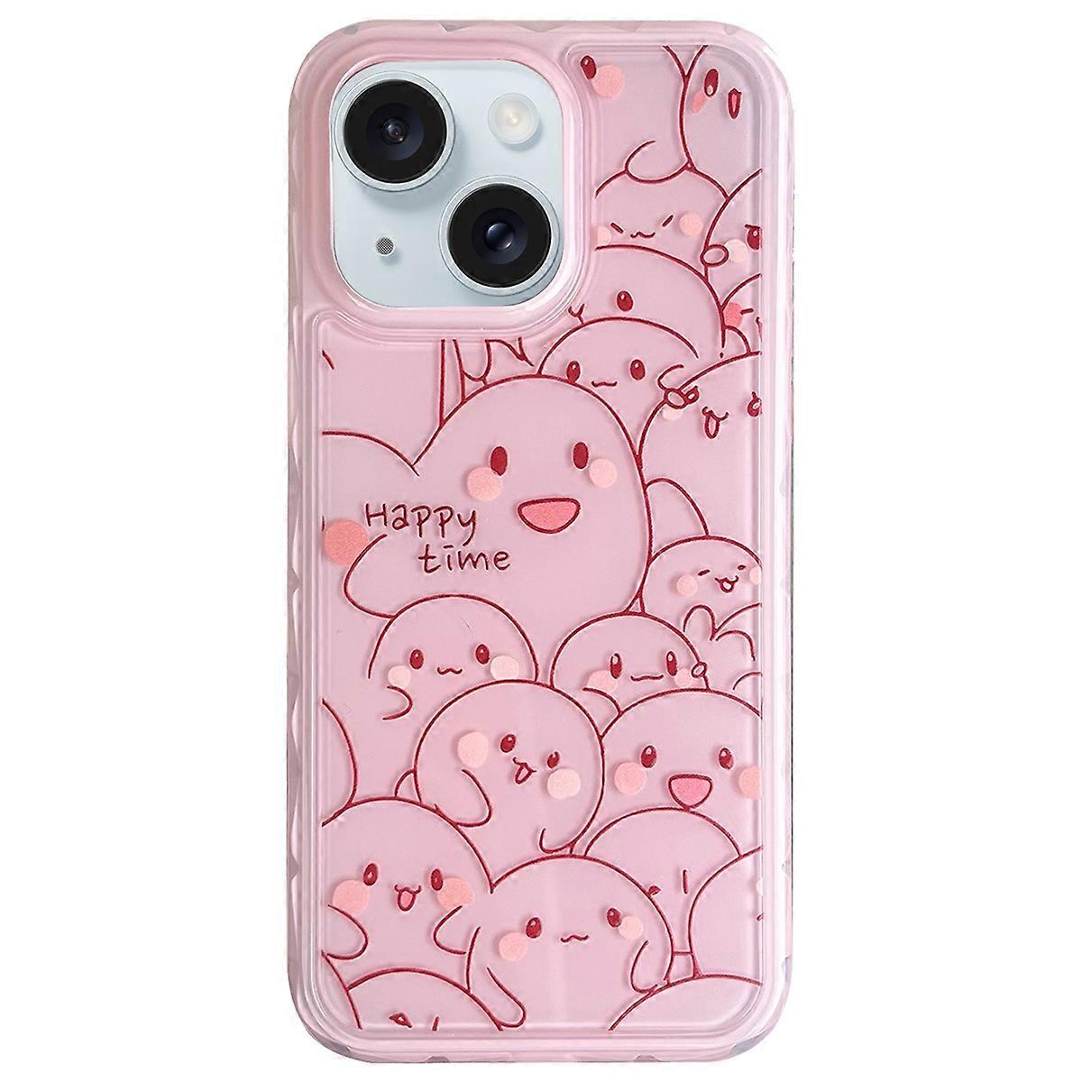 Creative Edge Elves Cat Pattern TPU Hybrid PC Phone Case