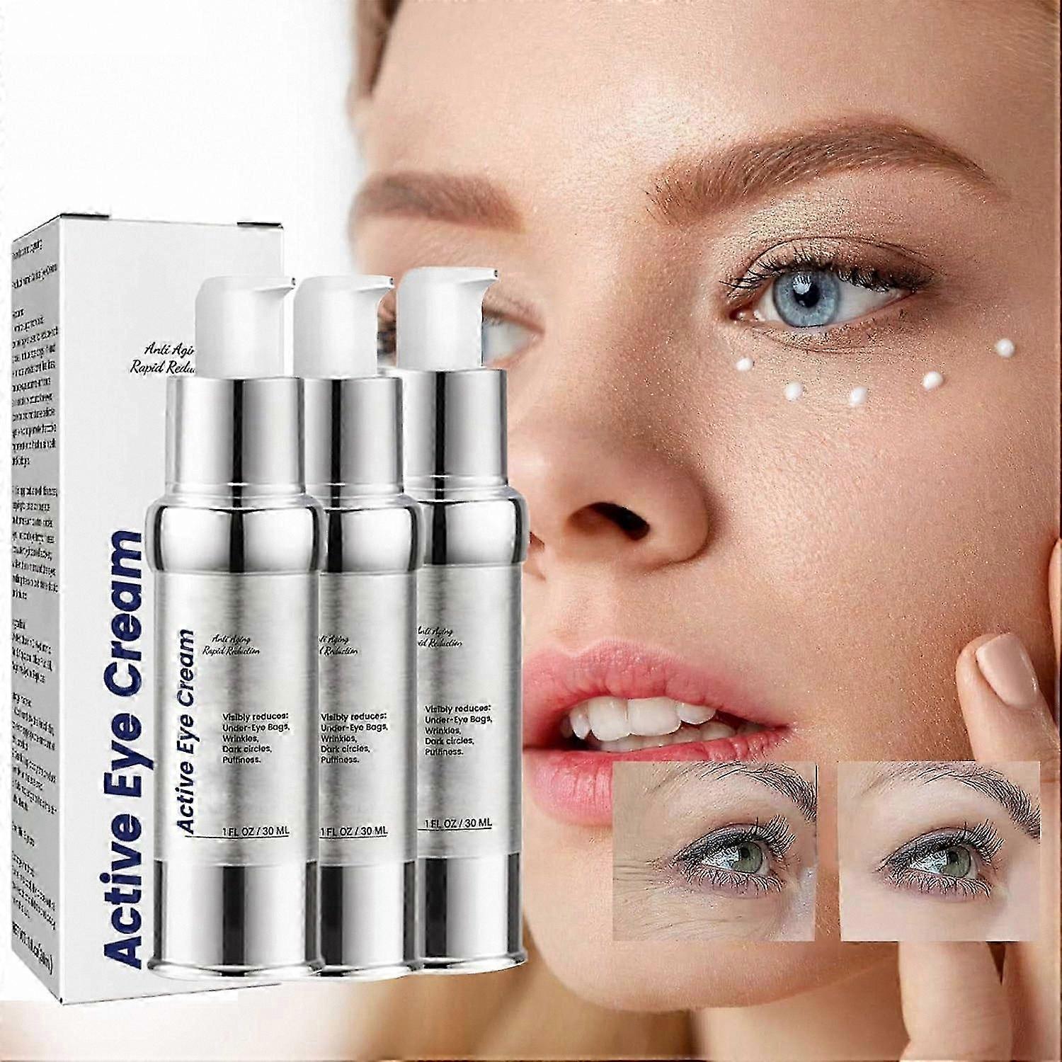 Anti-Wrinkle Eye Cream for Firmness and Smoothness, Quick Lift and Revitalizing Formula for All Skin Types
