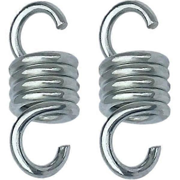Hammock Spring, 2 Pcs Galvanized Steel Extension Spring for Hanging Hammock Chairs