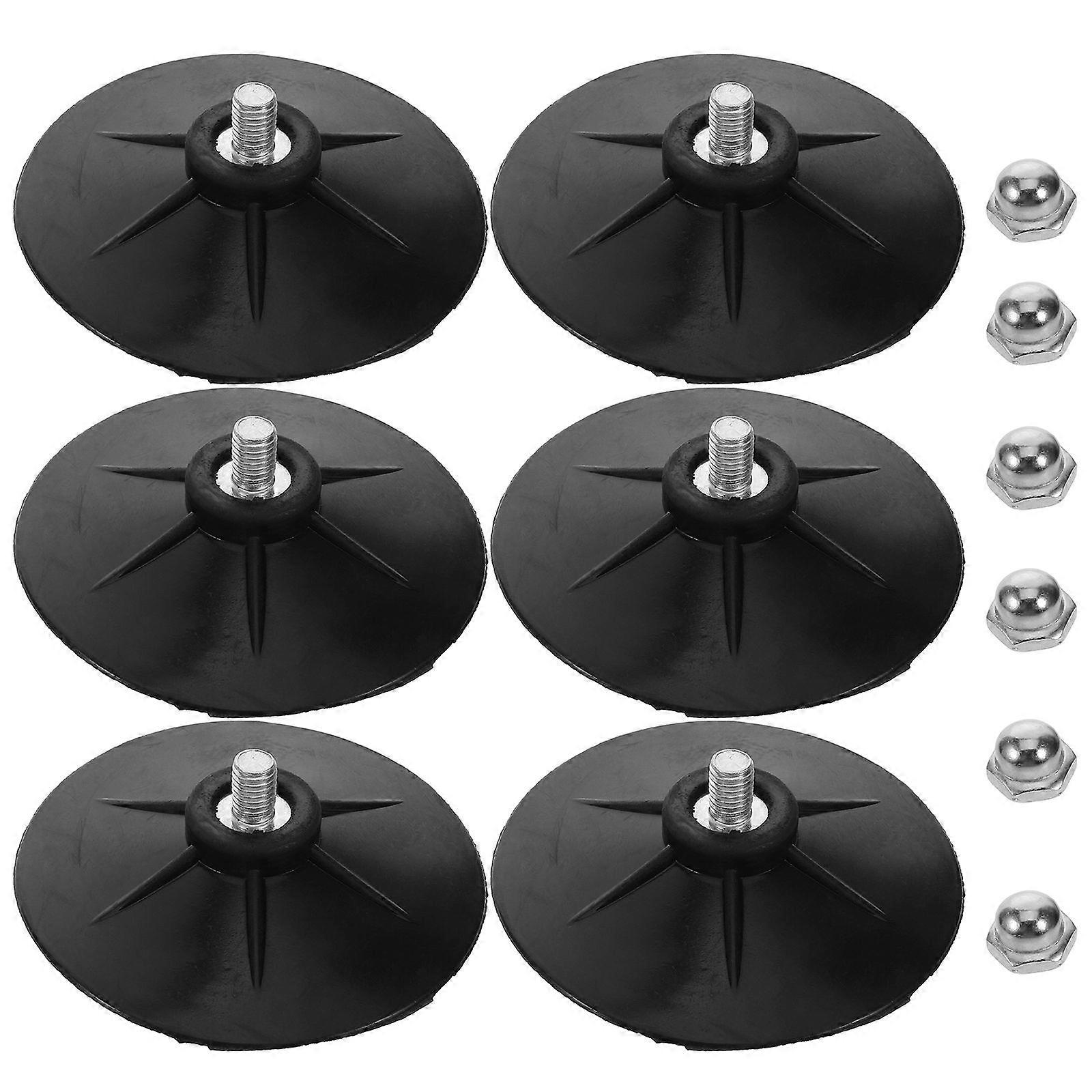 6pcs Boxing Bag Suction Base Ersatz Heavy Duty Boxsack Stand Saugnapf Boxausrüstung Desktop Sandsack Saugnapf
