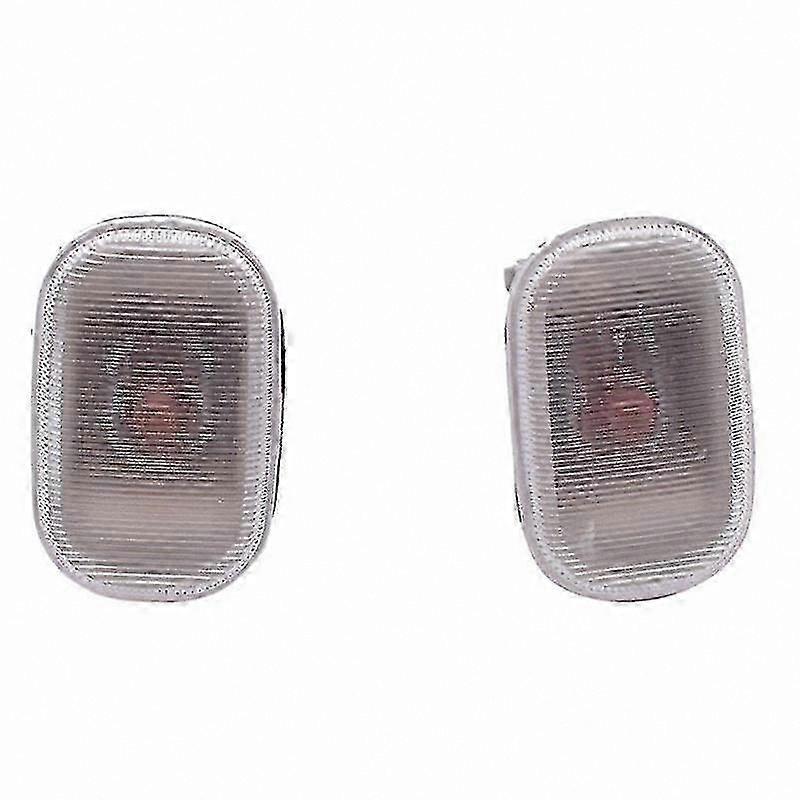 2pcs Side Marker Turn Signal Lamps for Sedan Models 2002-2006