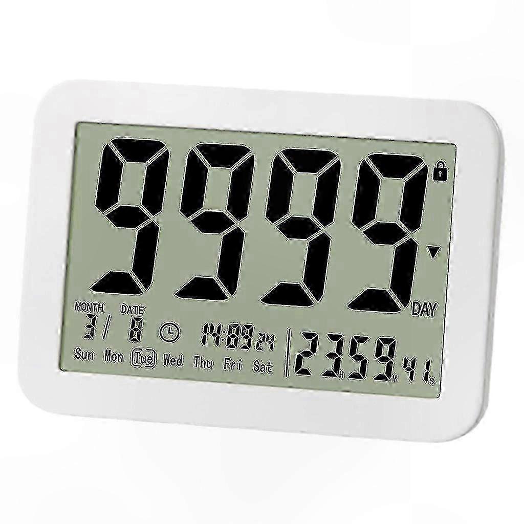 Large Display Digital Countdown Timer with 9999-Day Functionality