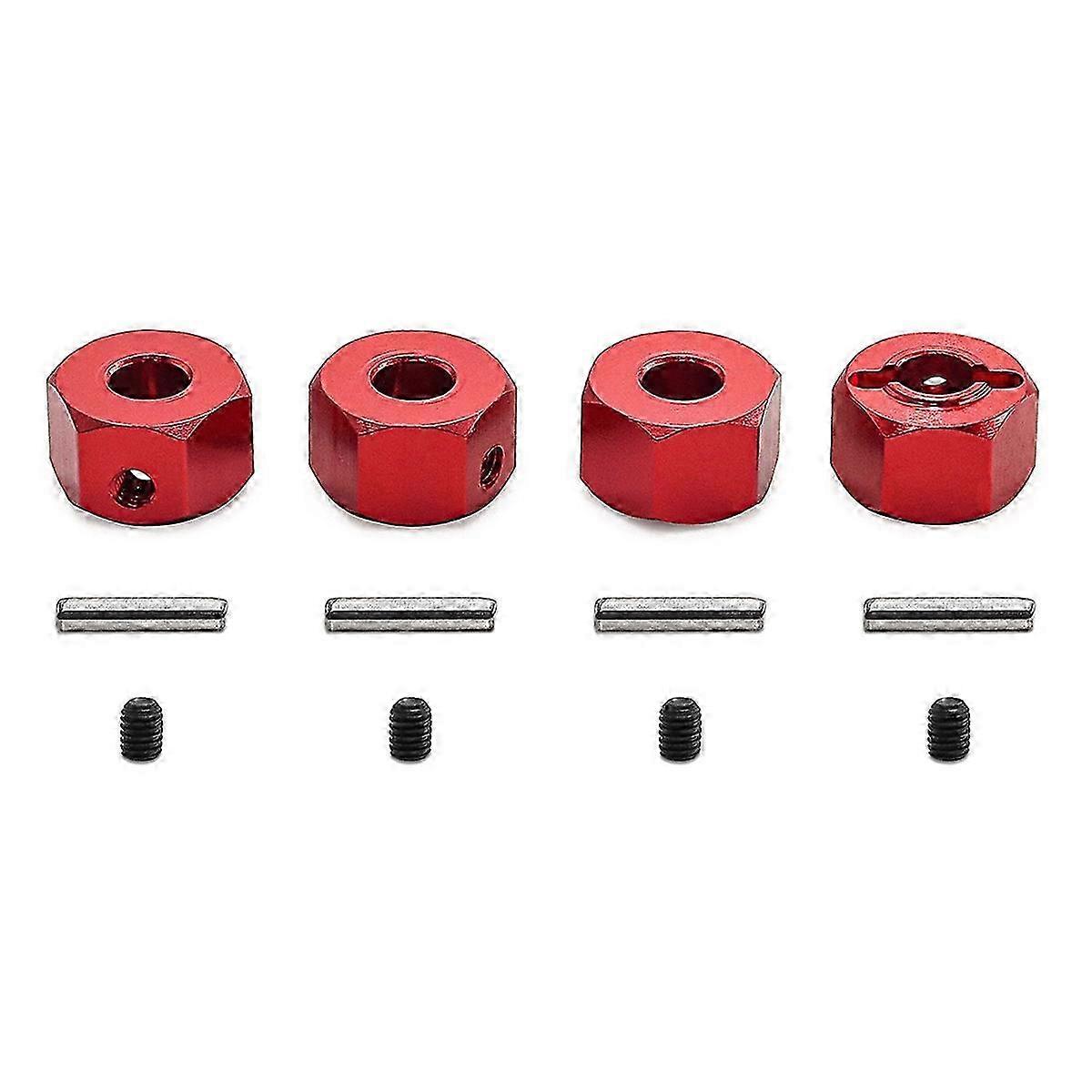 RC Car 12MM Hex Connector Upgrade Kit for MINI Accessories - Red
