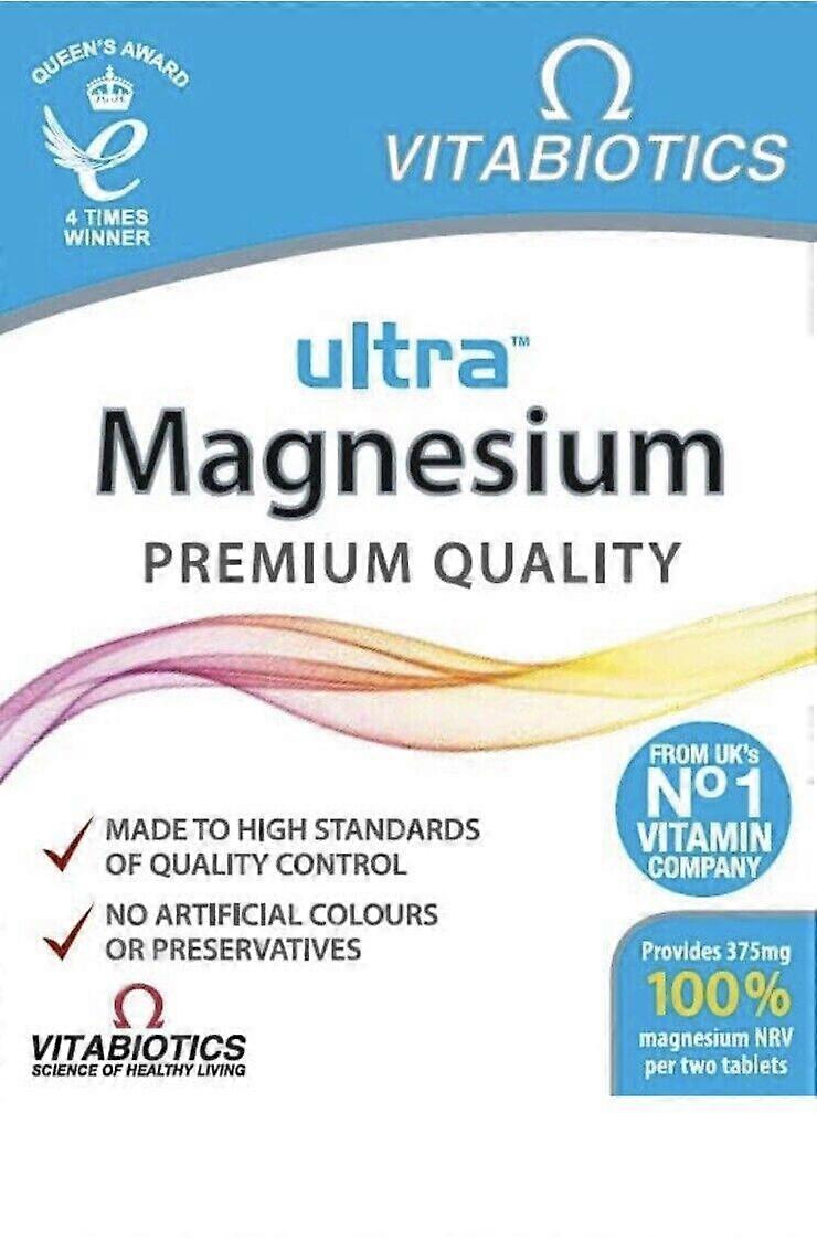 Vitabiotics, Ultra Magnésium, 60 comprimés