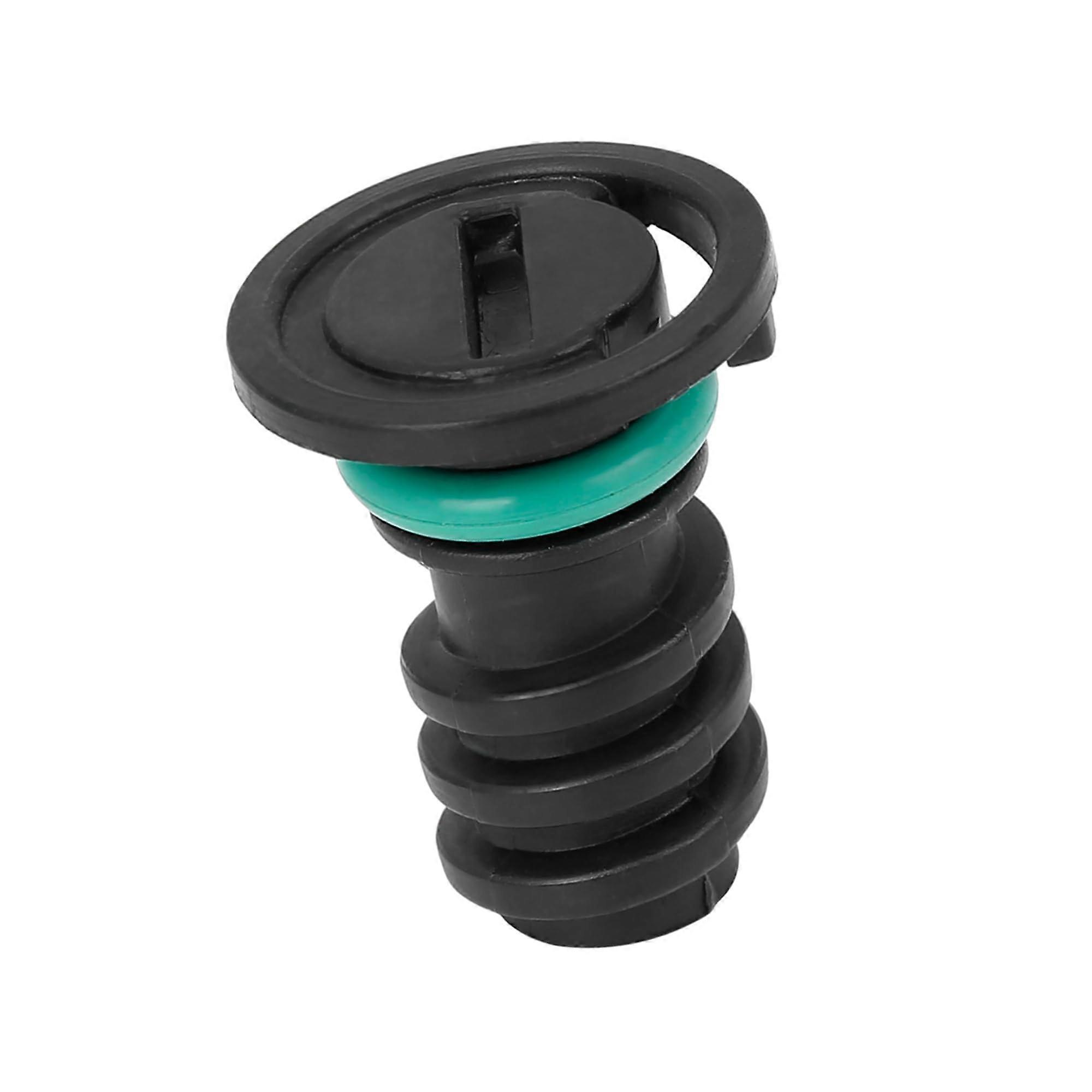 Black ABS Car Engine Oil Drain Plug Screw Replacement 0029902017 Compatible with Various Models and Sizes