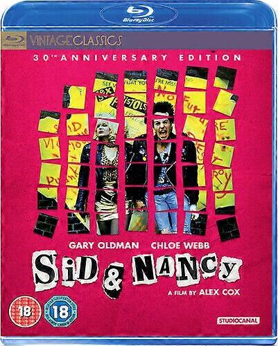 Sid amp Nancy Blu-Ray (2016) Gary Oldman Cox (DIR) cert 18 NEW Region 2