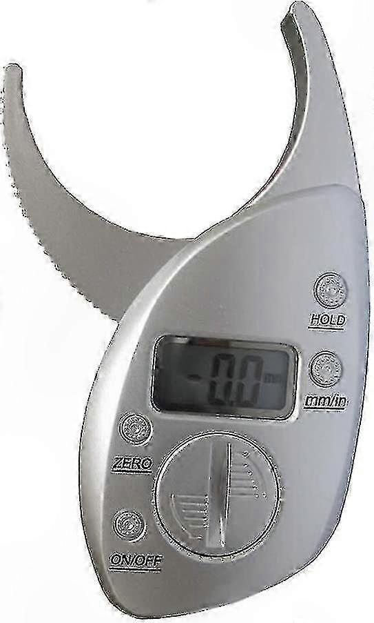 Digital Skinfold Caliper for Fitness Monitoring and Body Slimming Analysis Handheld Tool