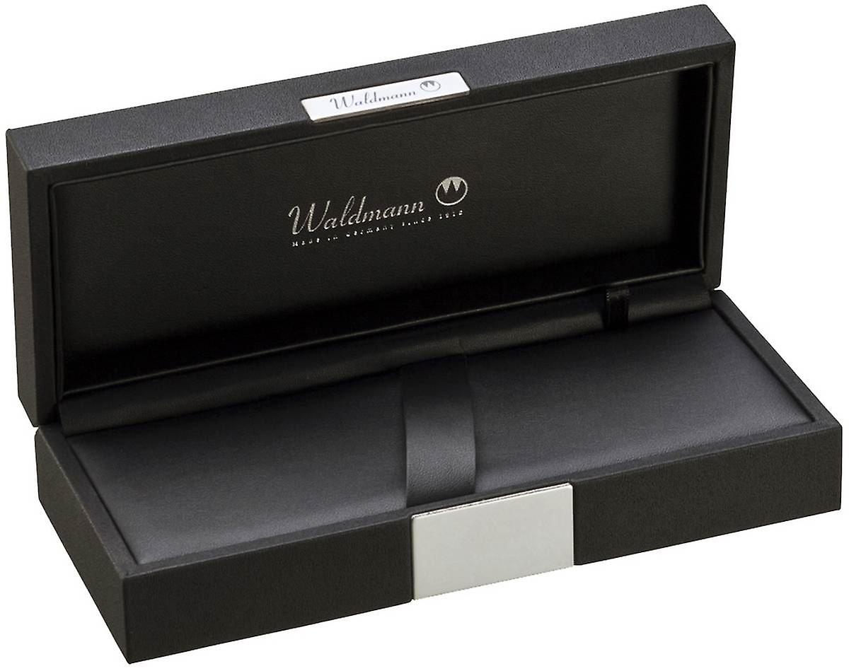 Waldmann Pens Edelfeder Stainless Steel Nib Fountain Pen - Marine Blue