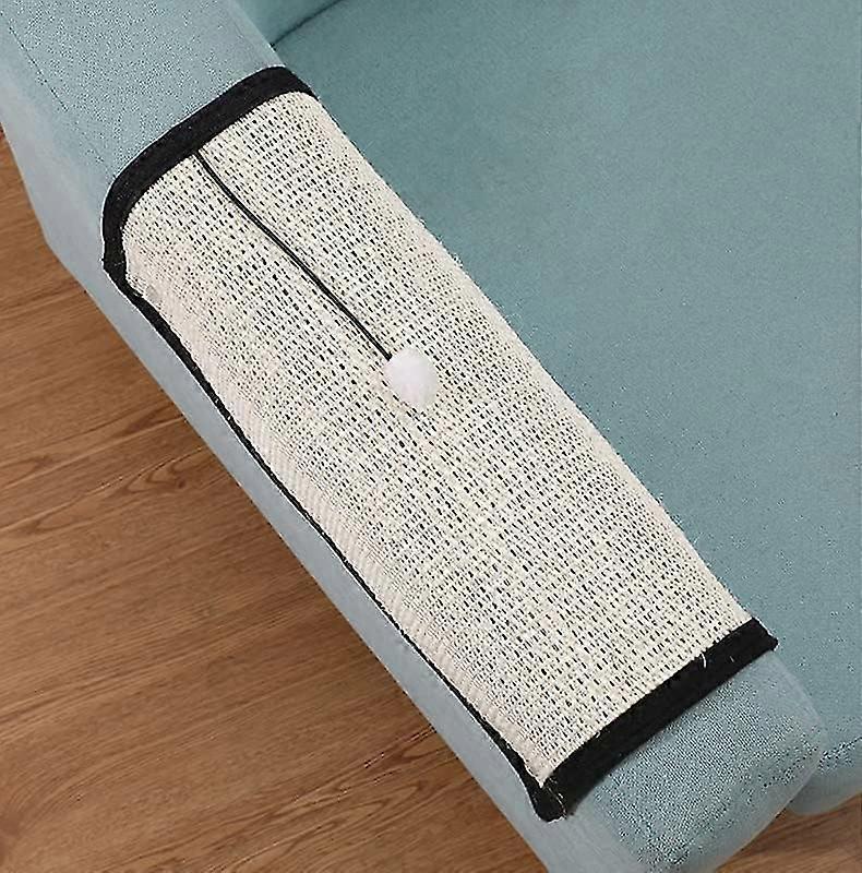 Cat Scratcher Mat Couch Sofa Protector Natural Sisal Cat Scratching Mat Cat Scratch Couch Guard Scratch Pad For Grinding Claws Protecting Furniture