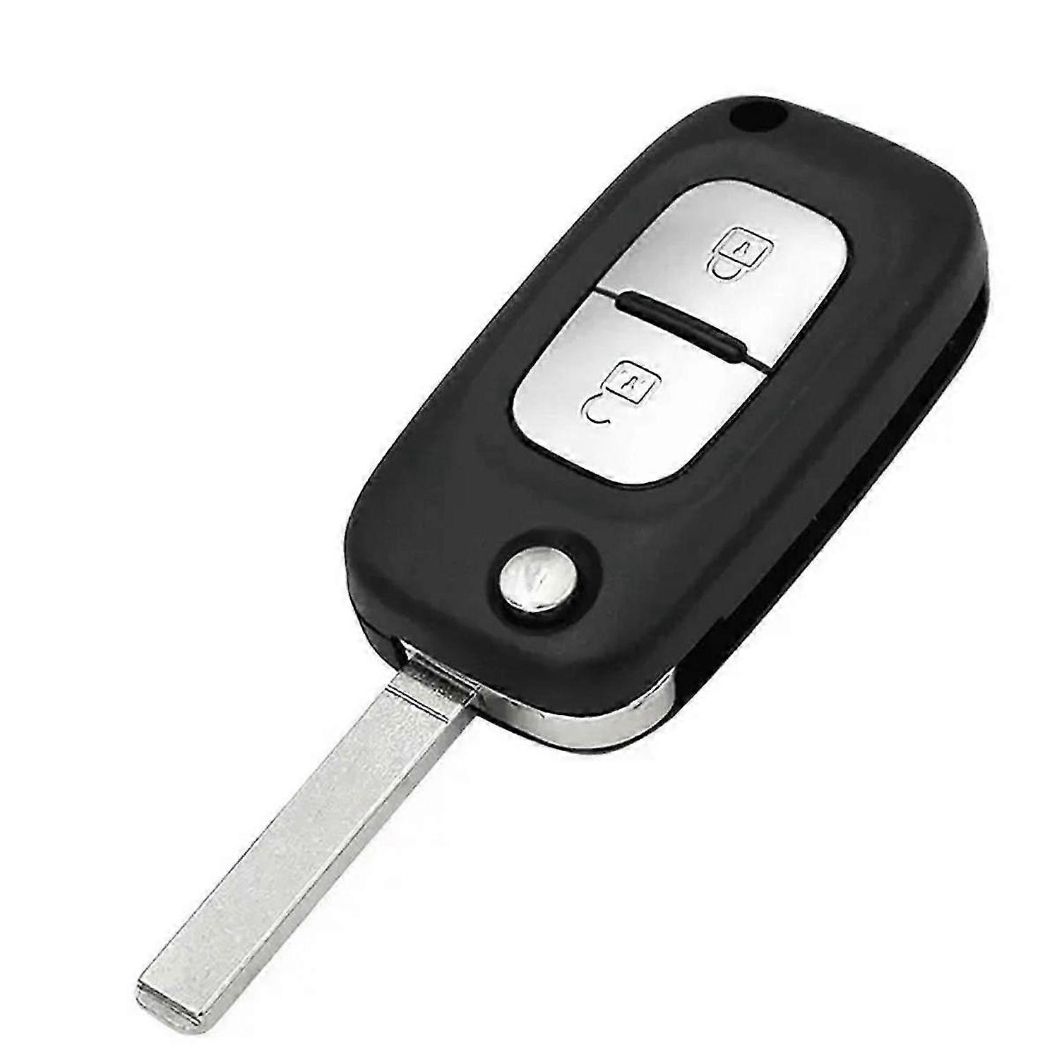 Car 2 Buttons Folding Flip Remote Key 433MHZ ID46 PCF7961 Chip for Kangoo Master