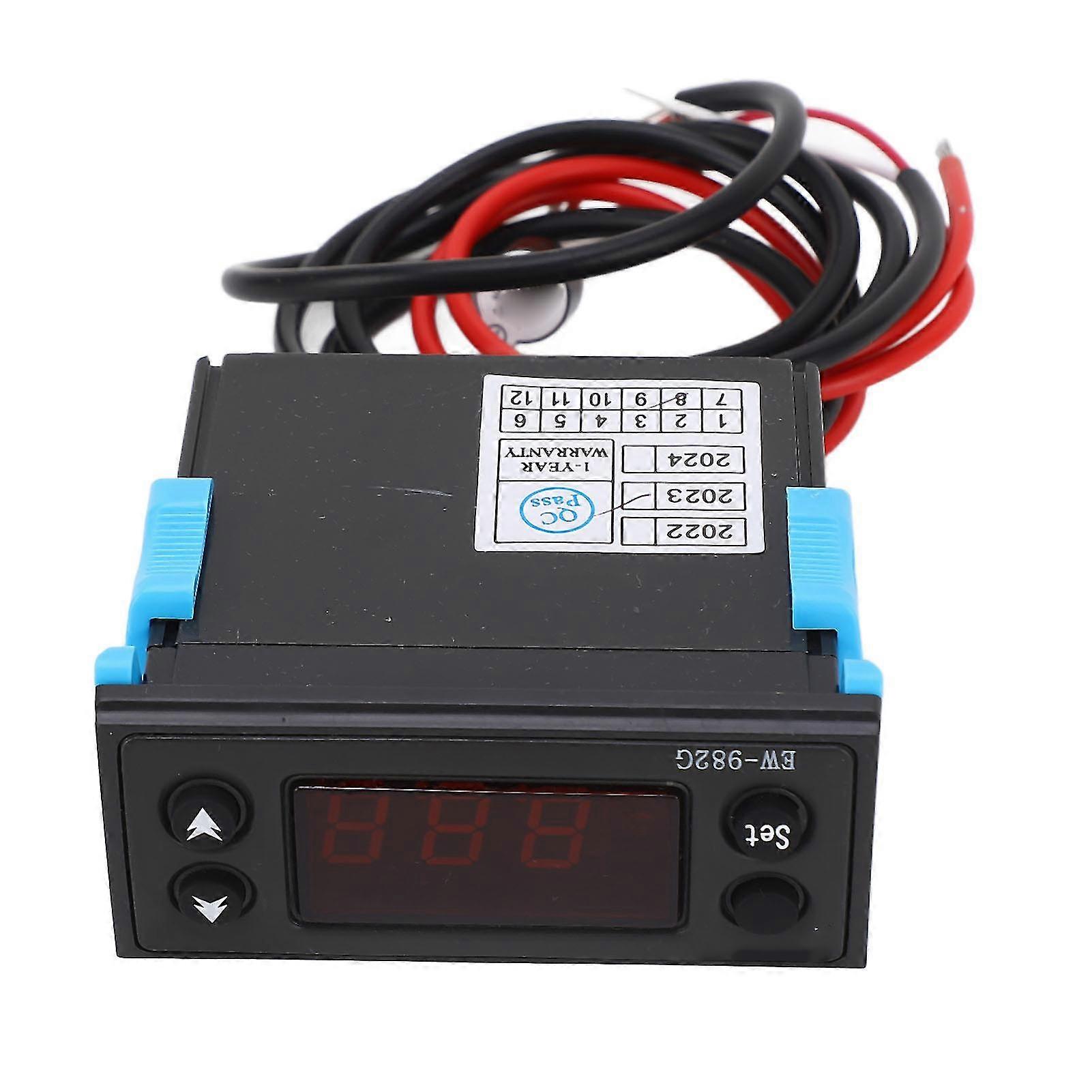 Digital Display Electronic Thermostat with Buzzer, Smart Temperature Control Timer, AC220V 10A 2025