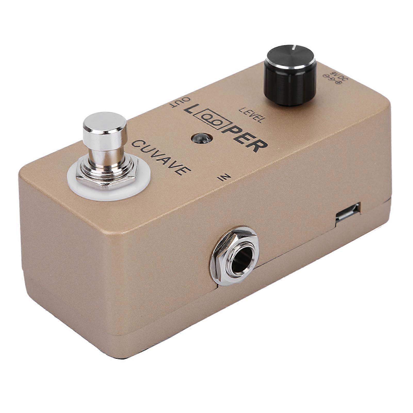 Mini Looper Pedal 5min Recording Full Metal Shell Guitar Effect