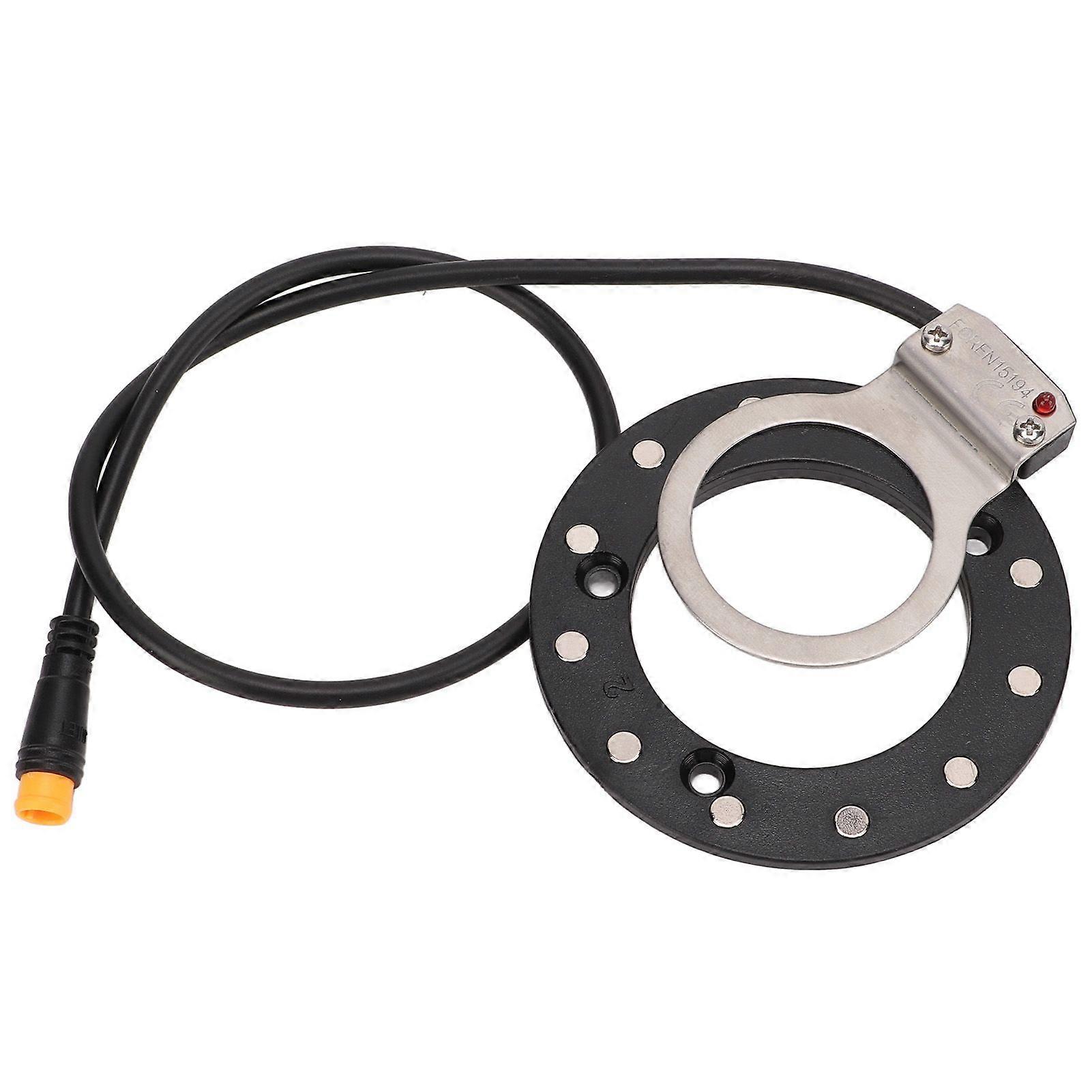 Electric Bicycle Assist Sensor High Sensitivity 12 Magnets Right Dual Hall Sensor Electric Bike Pedal AccessoriesBig Hole