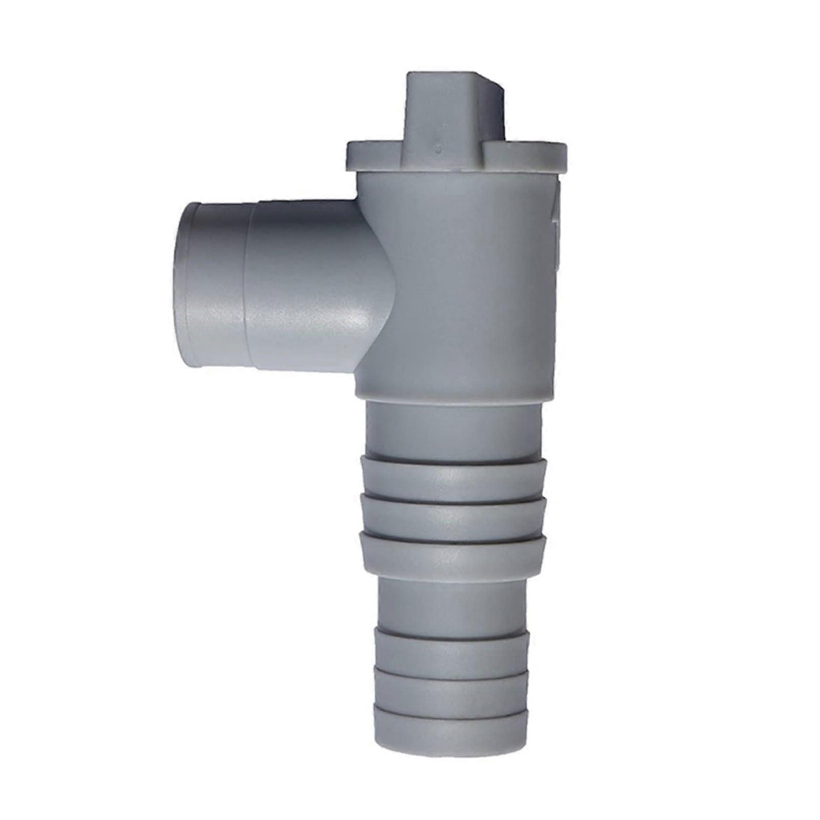 PVC On/Off Plunger Replacement 32mm/1.26in Pipe Hose Pool Filter Adapter For Outdoor Pool Part 1 Pack