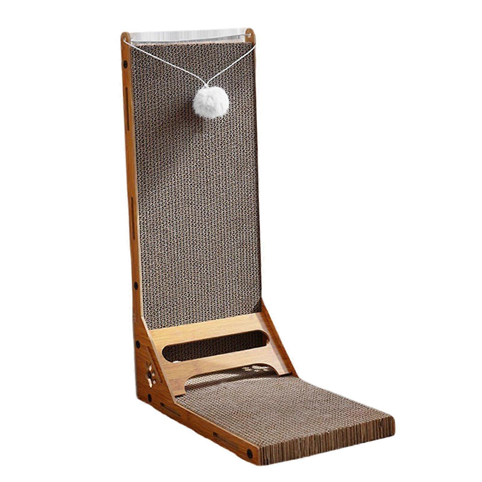 Vertical Cat Scratcher Scratch Pad Cardboard Post For Cats Lounge Bed Thickened Standing Scratching Board For Kitty Kitten