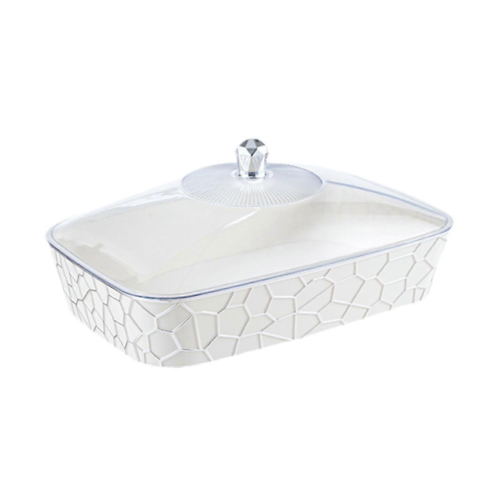 Serving Tray Food Storage Container Multifunctional Snack Plate For Bar And Wedding Table 32 X 21.6 X 14.8 Cm