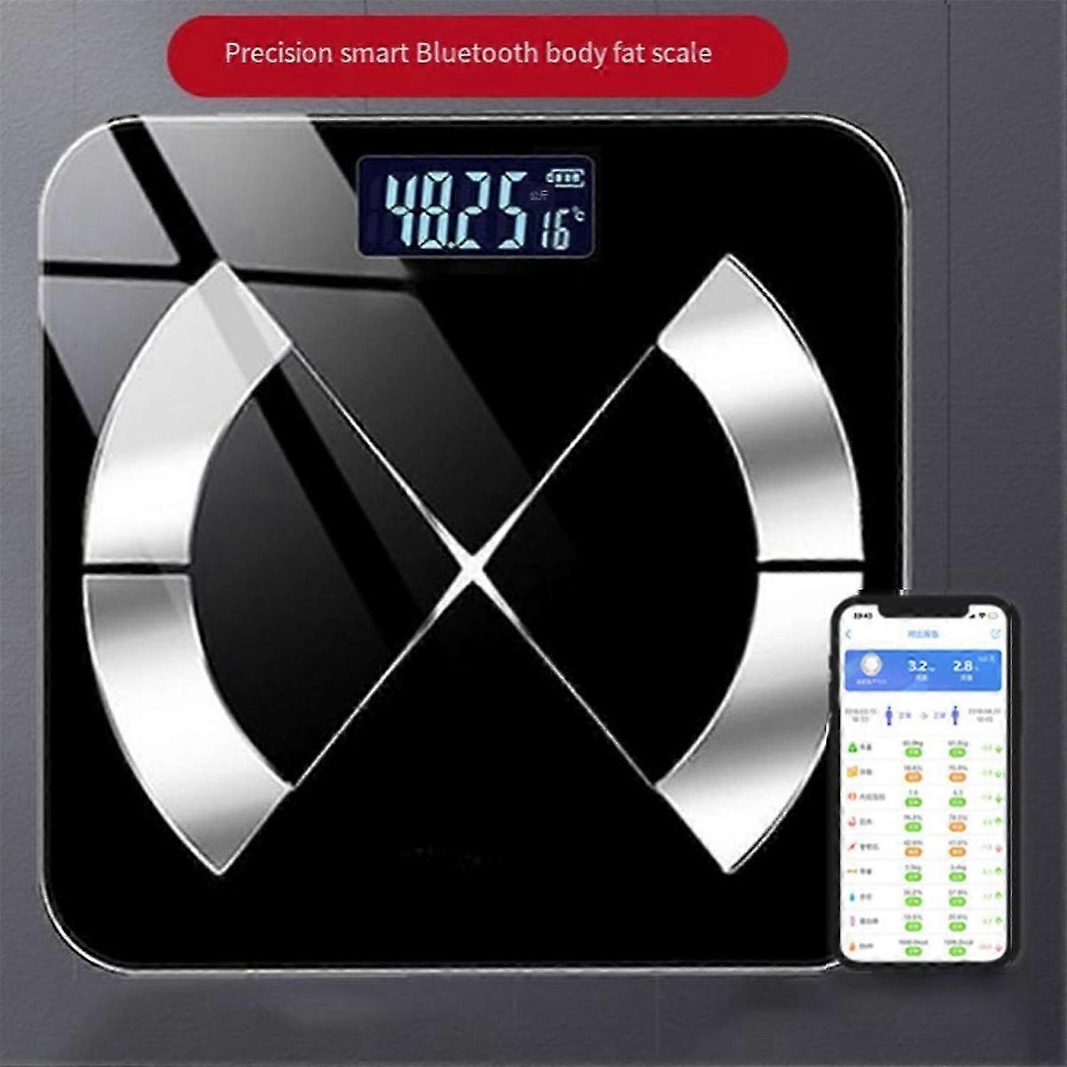 Electronic Scale Smart Bluetooth Weighing Charging Simple Weight Scale Weighing Home Fat Body Fat Me