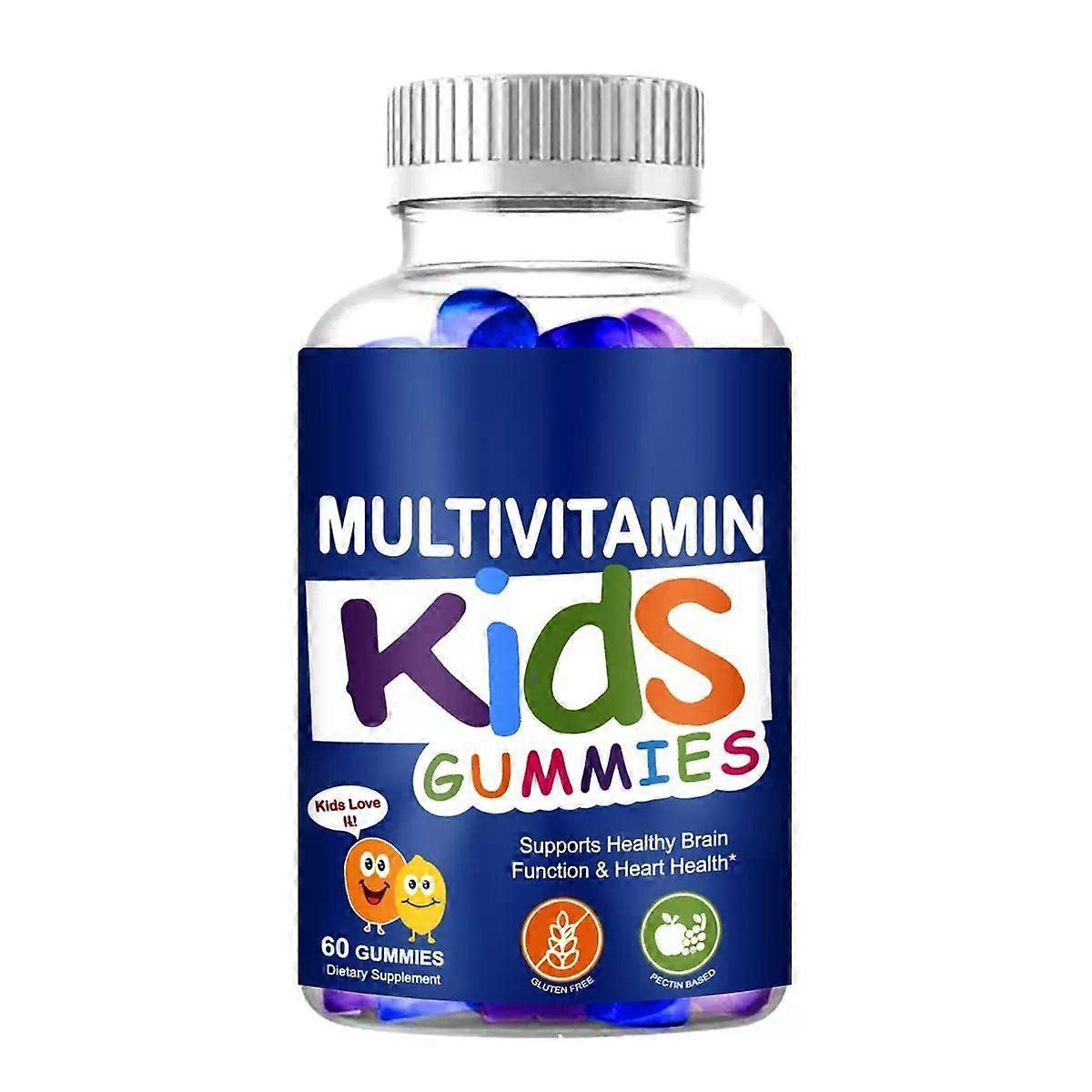 Nutrition Gels & Chew Kids Multi Gummy, Formulated with 11 Nutrients, 60 Count